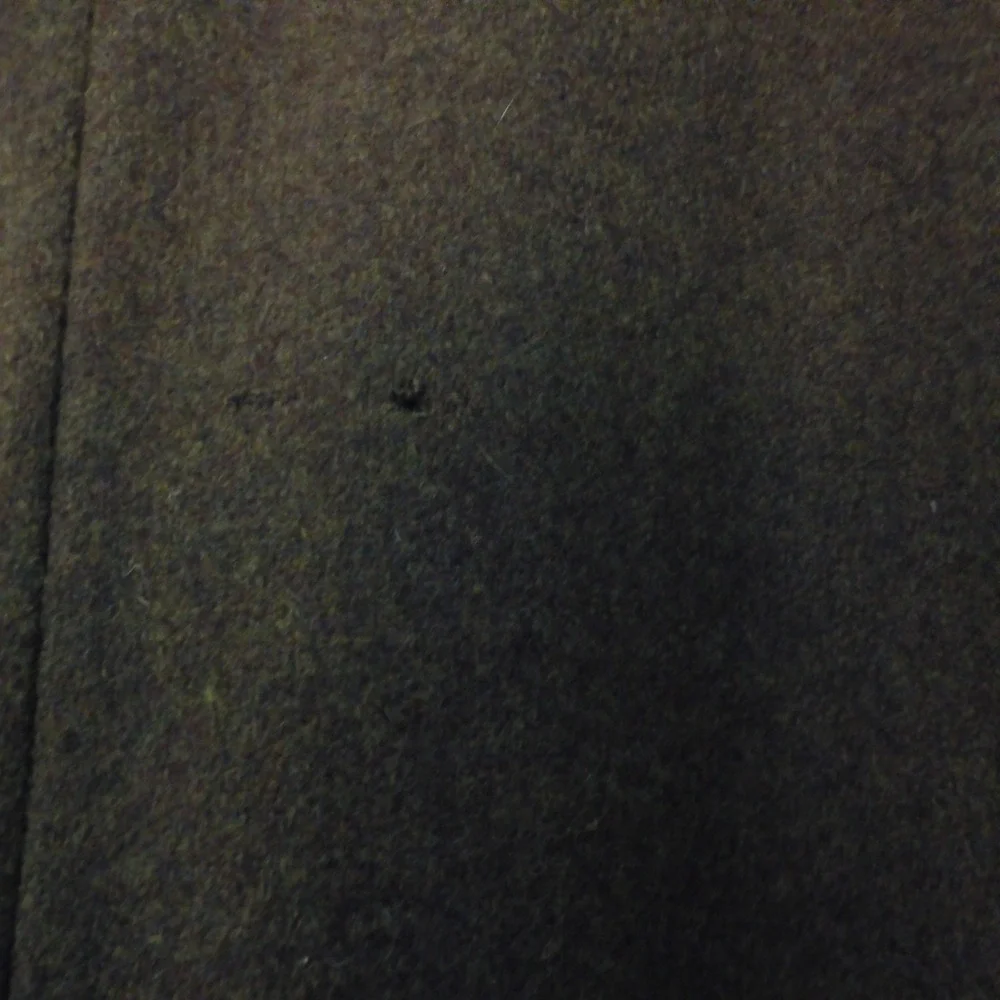 Vintage Zero King Coat Wool Faux Fur Lined Wind and Water Repellent Sz 44 Large‎